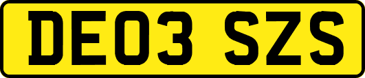 DE03SZS