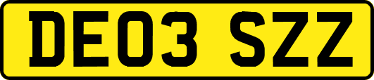 DE03SZZ