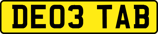 DE03TAB