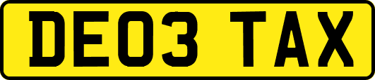 DE03TAX