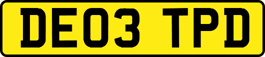 DE03TPD