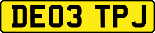 DE03TPJ