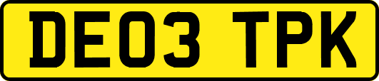 DE03TPK