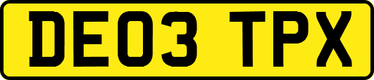 DE03TPX