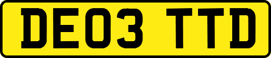 DE03TTD