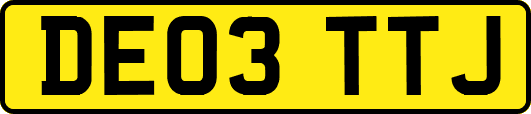 DE03TTJ
