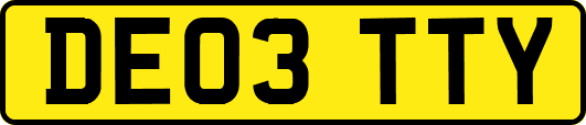 DE03TTY