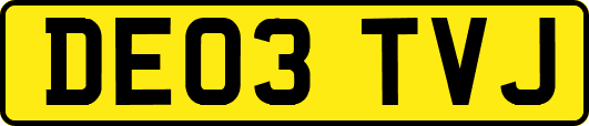 DE03TVJ