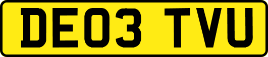 DE03TVU