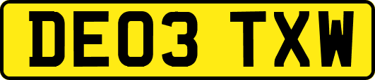 DE03TXW