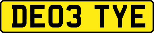DE03TYE