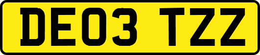 DE03TZZ
