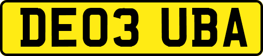 DE03UBA