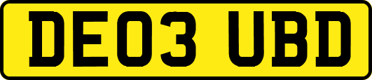 DE03UBD