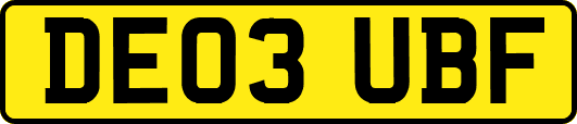 DE03UBF