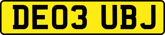 DE03UBJ