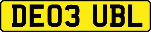 DE03UBL