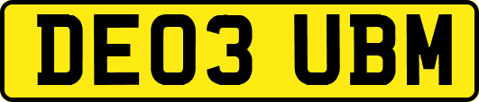 DE03UBM