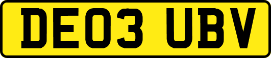 DE03UBV