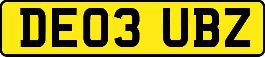 DE03UBZ