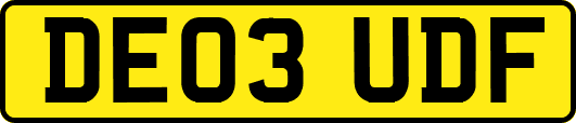 DE03UDF