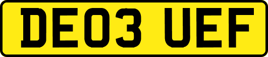 DE03UEF