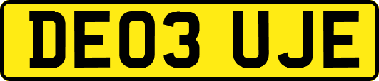 DE03UJE