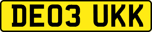 DE03UKK