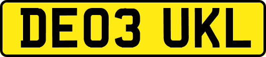 DE03UKL