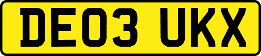 DE03UKX