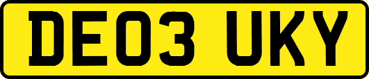 DE03UKY