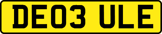 DE03ULE