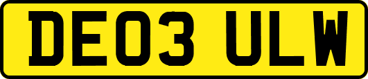 DE03ULW