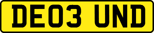 DE03UND