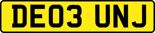 DE03UNJ