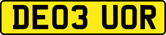 DE03UOR