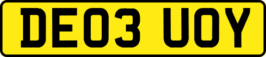 DE03UOY