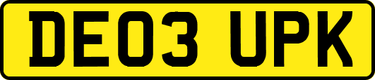 DE03UPK