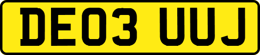 DE03UUJ