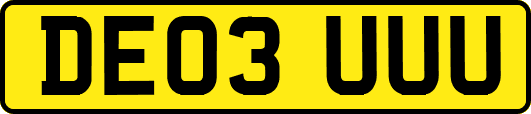DE03UUU
