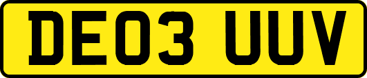 DE03UUV