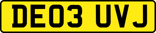 DE03UVJ