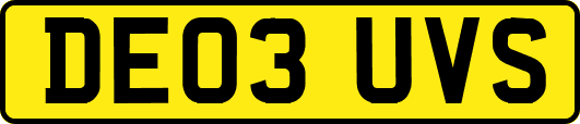 DE03UVS
