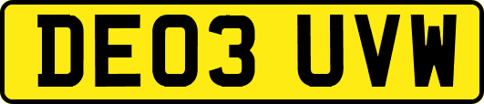 DE03UVW
