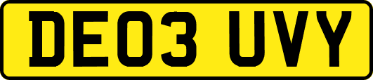 DE03UVY