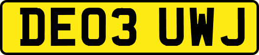 DE03UWJ