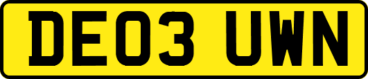 DE03UWN