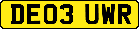 DE03UWR