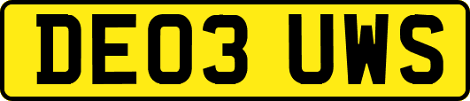 DE03UWS