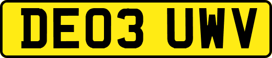 DE03UWV